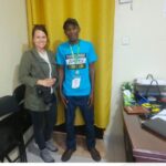 Swedish journalist Sofi Lundin visits APO to spotlight Ikolomani’s girl child crisis